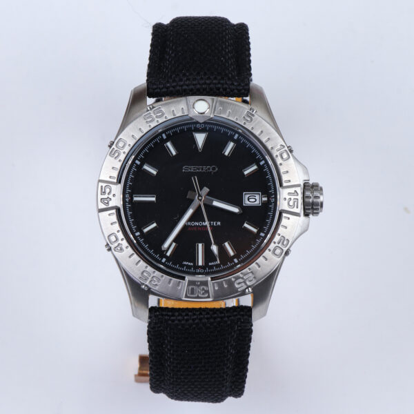NH35 Breitling Mod Watch -black